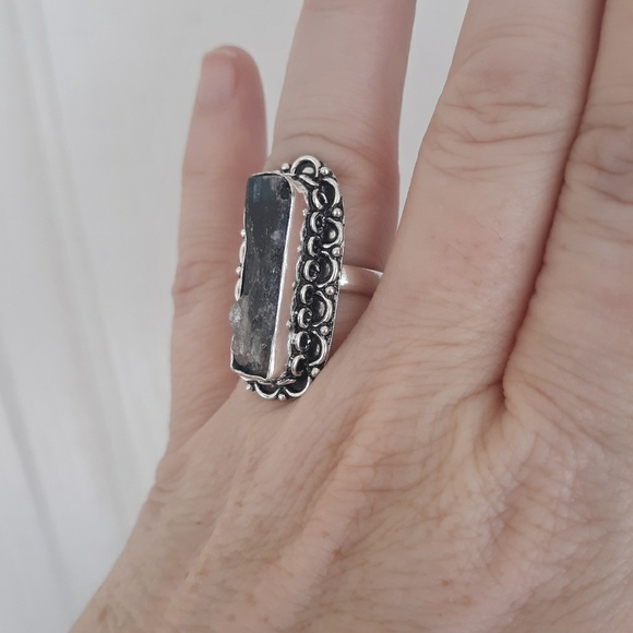 New Kyanite 925 Silver Ring. - Picture 6 of 8